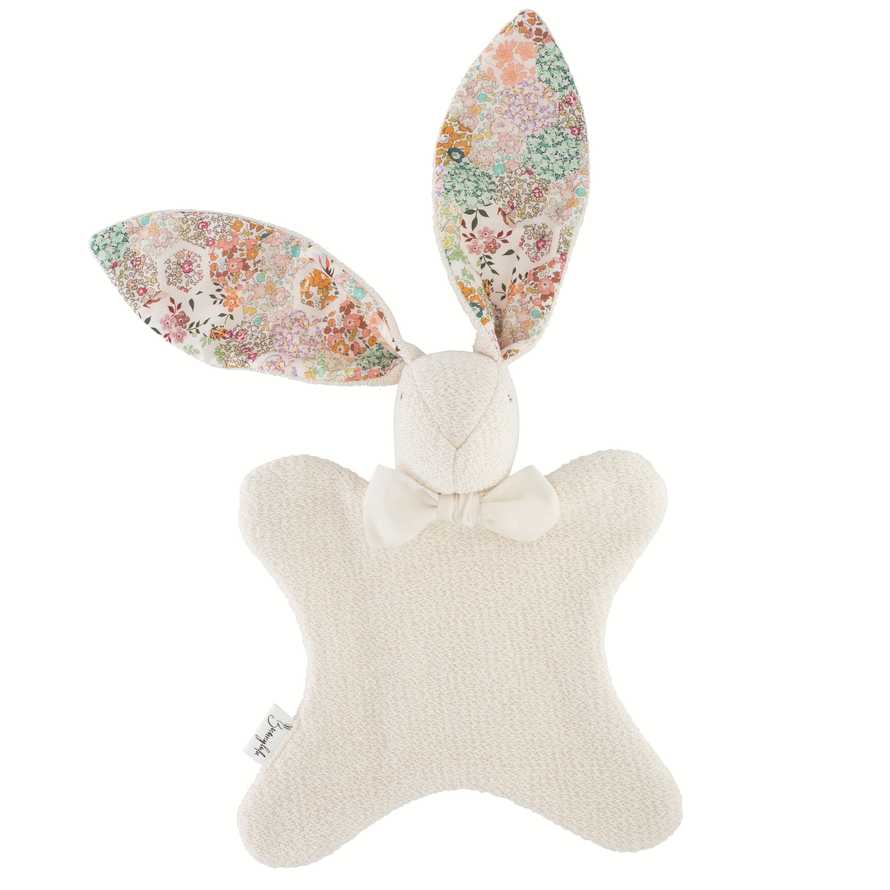 Organic Bunny Lovey - Liberty of London "Patchwork Stories" - Vintage