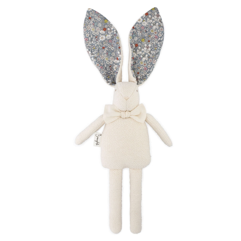 Organic Bunny Raggy - Liberty of London "June's Meadow" - Bunnylulu Handmade